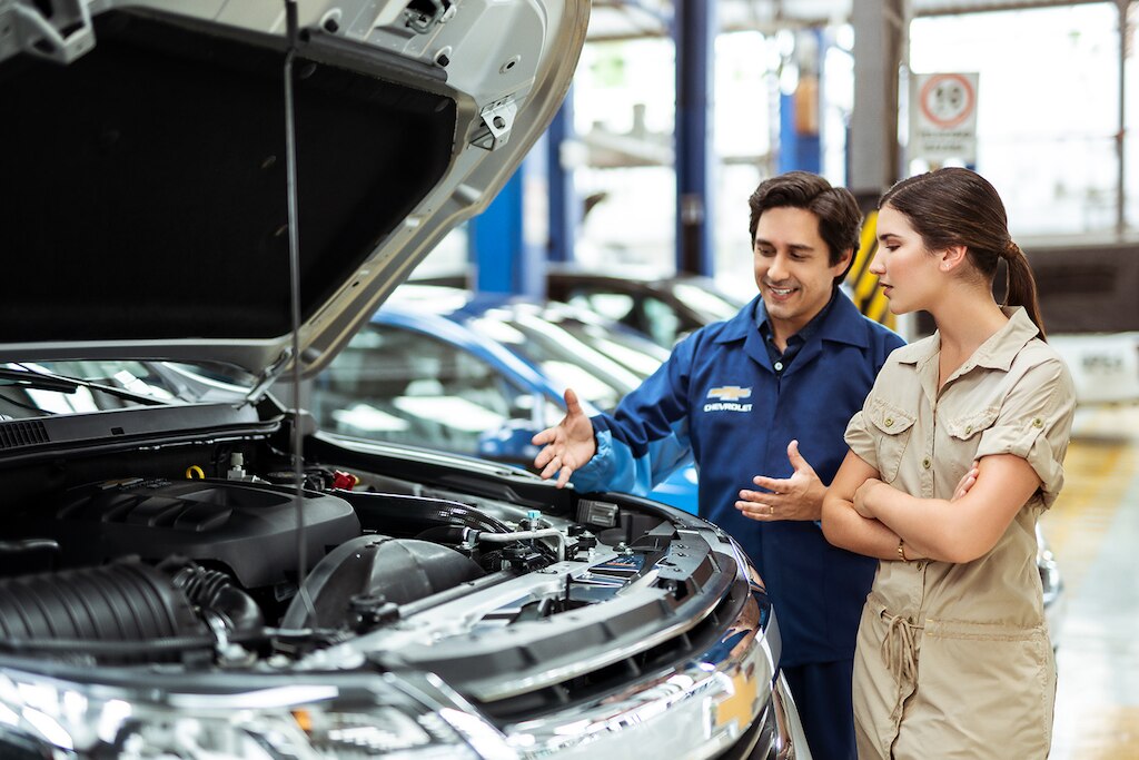 Chevrolet está contigo Servicio a Domicilio.