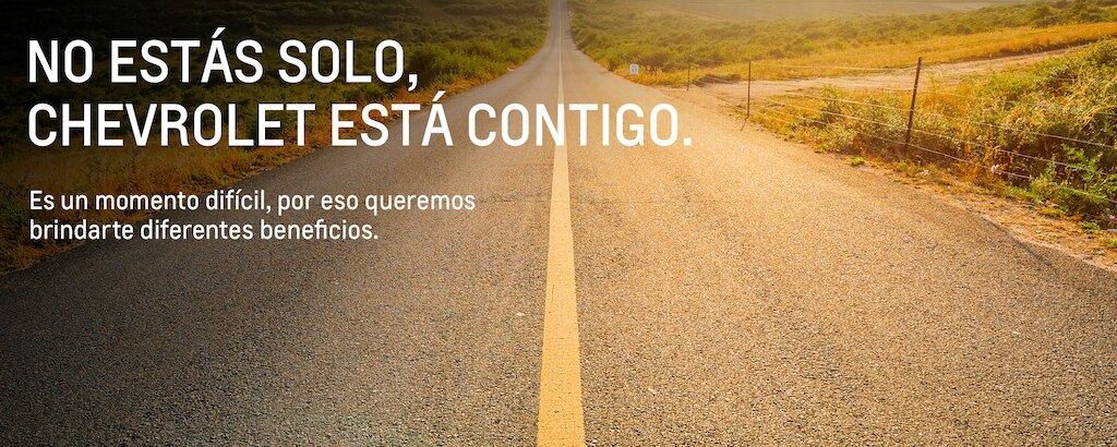Chevrolet está contigo, Servicios Financieros y Servicio Certificado apoyo COVID-19