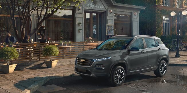 Manijas exteriores al color de la carrocería con insertos de cromo en nueva Chevrolet Groove 2023